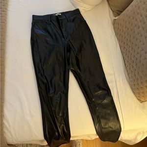 Abercrombie leather pants